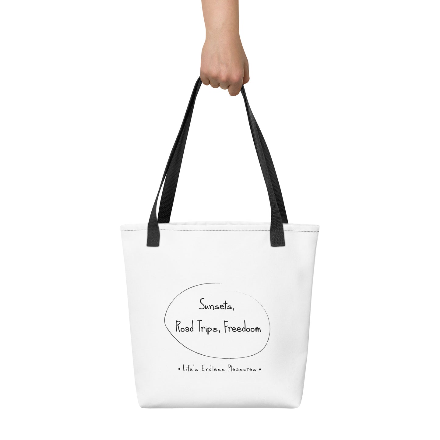 Sunsets - Road Trips, Freedom - Tote bag