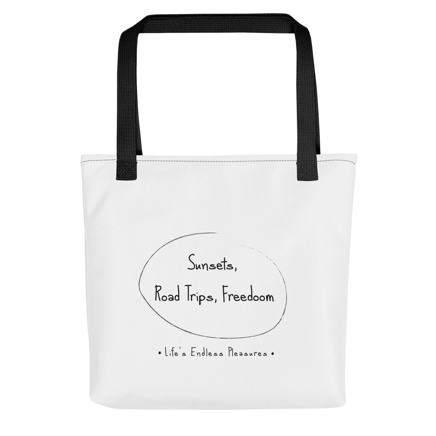 Sunsets - Road Trips, Freedom - Tote bag