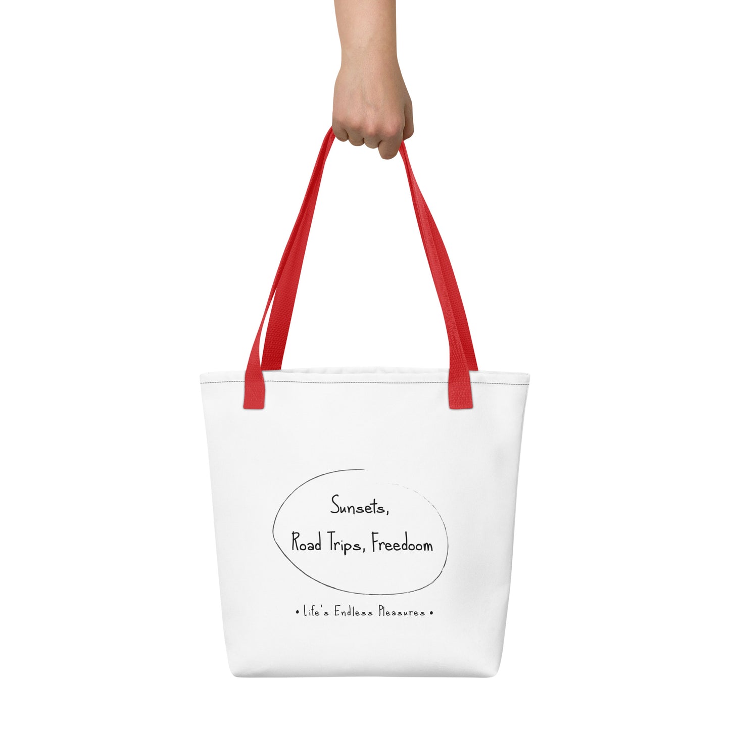 Sunsets - Road Trips, Freedom - Tote bag