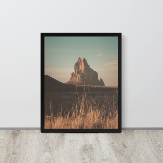 Shiprock New Mexico Framed poster