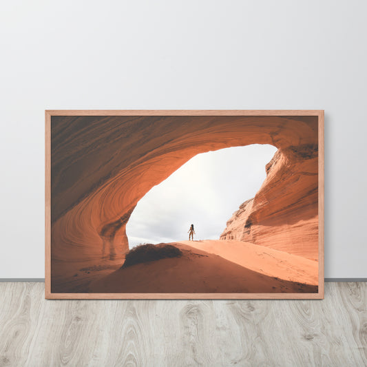 Page Arch Arizona Framed poster